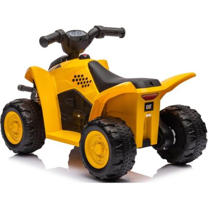 Elektrická čtyřkolka CAT 30W/4000 mAh žlutá/černá