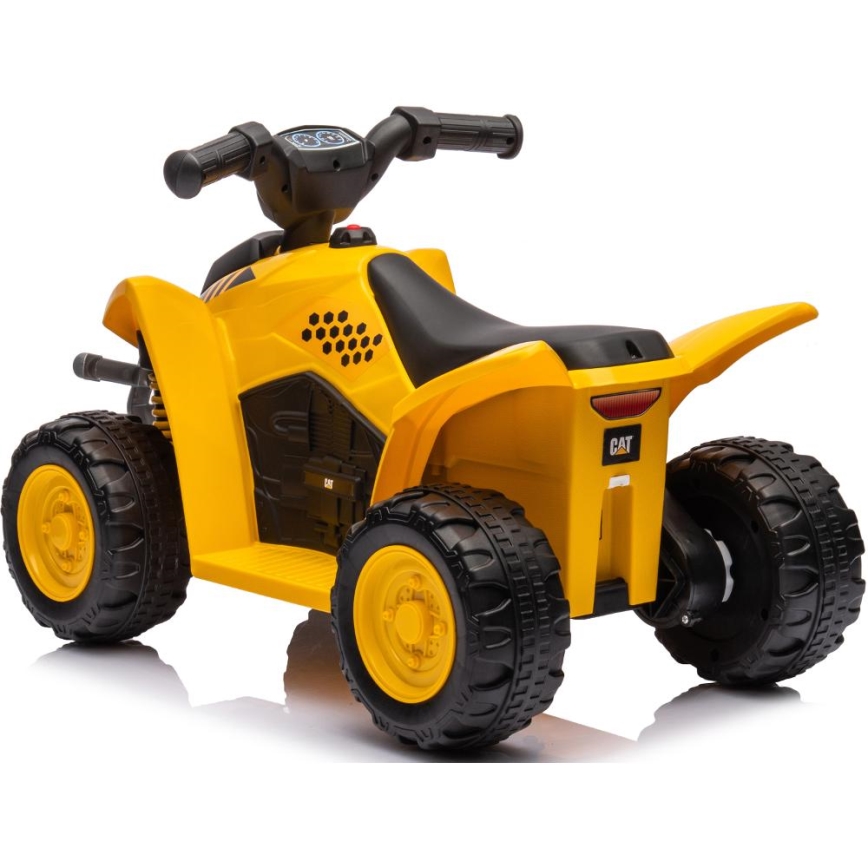 Elektrická čtyřkolka CAT 30W/4000 mAh žlutá/černá