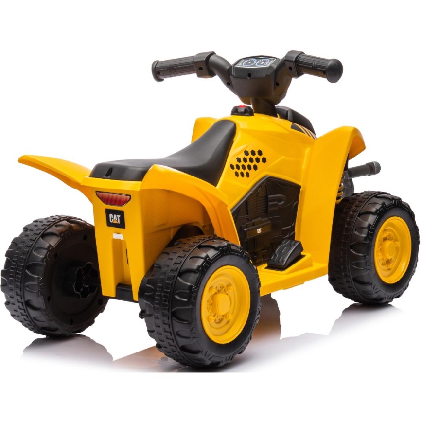 Elektrická čtyřkolka CAT 30W/4000 mAh žlutá/černá