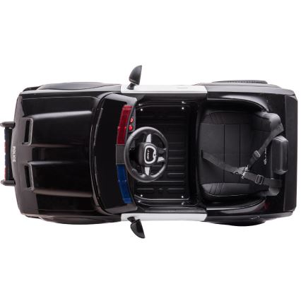 Elektrické autíčko Dodge Challenger Policie 50W/4500 mAh  černá/bílá