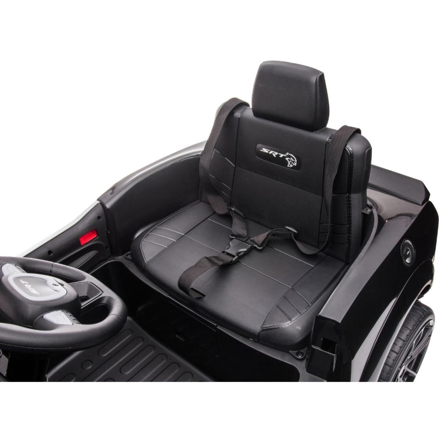 Elektrické autíčko Dodge Challenger Policie 50W/4500 mAh  černá/bílá