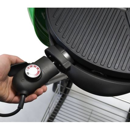 Elektrický gril 1600W/230V černá/zelená