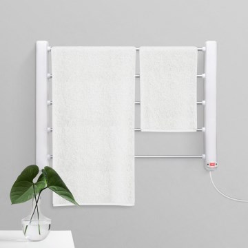 Elektrický sušák na ručníky 65W/230V 60x43,2 cm IPX1 bílá