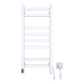 Elektrický sušák na ručníky s termostatem AVANGARD 105W 80x36 cm  bílá pravá
