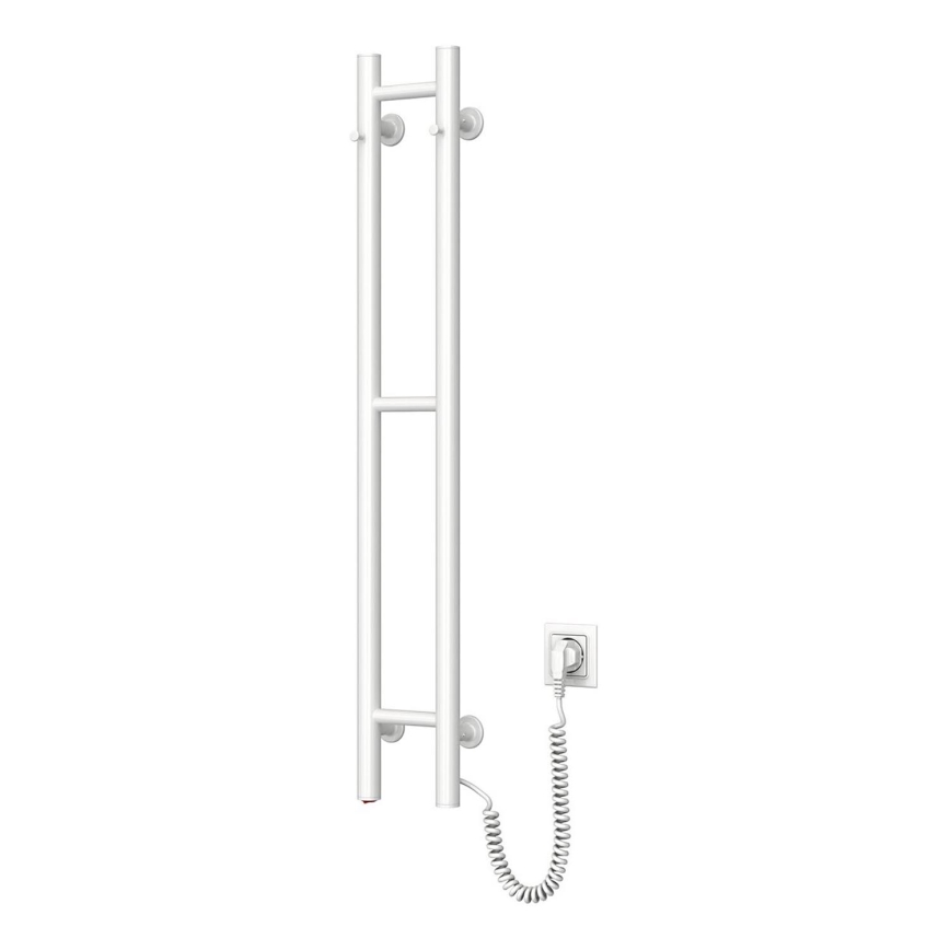 Elektrický sušák na ručníky SILOUETTE 187W/230V 101,1 cm IP44 bílá pravá kulatý