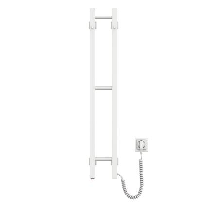 Elektrický sušák na ručníky SILOUETTE 59W 101x16 cm  bílá pravá