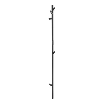 Elektrický sušák ručníků 172 cm černá