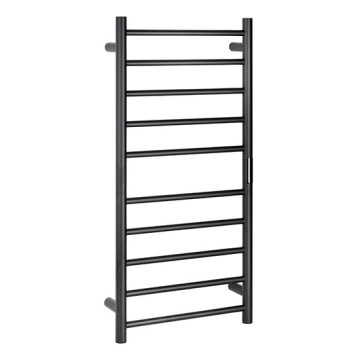 Elektrický sušák ručníků 45x96 cm 130W nerez/černá