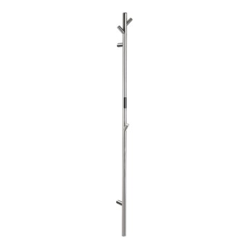 Elektrický tyčový sušák ručníků 172 cm 46W nerez