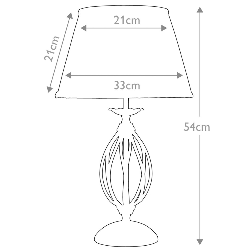 Elstead - Stolní lampa ARTISAN 1xE27/60W/230V bronzová