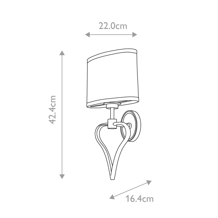Elstead - LED Koupelnové nástěnné svítidlo FALMOUTH 1xG9/3W/230V + LED/1W IP44