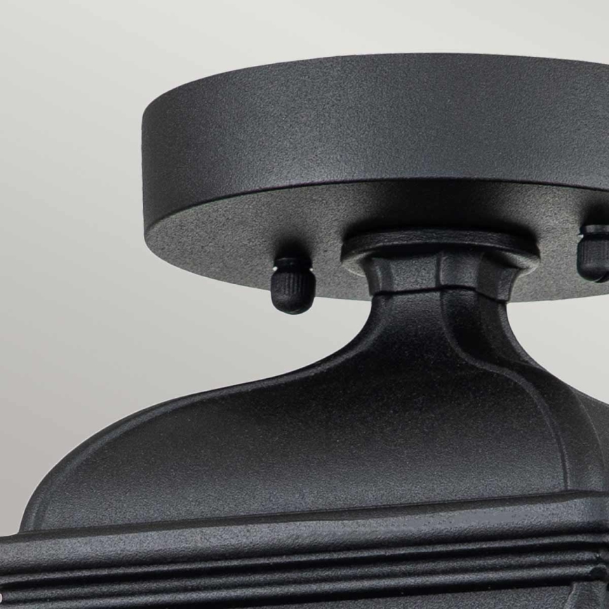 Elstead - Venkovní stropní svítidlo BAYVIEW 1xE27/60W/230V IP44 černá