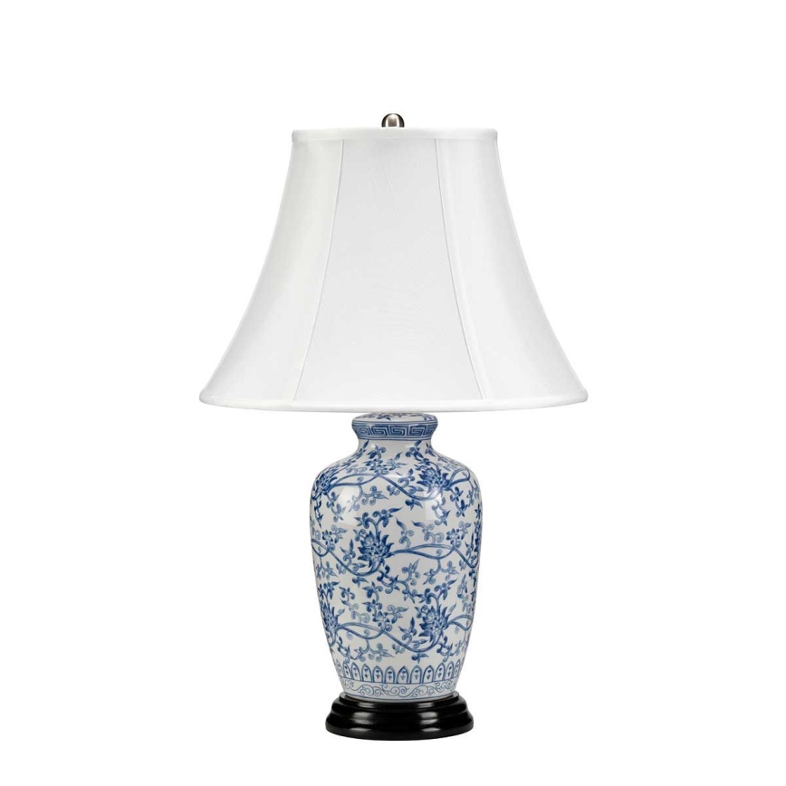 Elstead - Stolní lampa BLUE GINGER JAR 1xE27/60W/230V