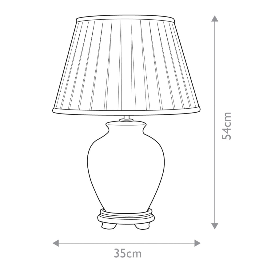 Elstead - Stolní lampa LINYI 1xE27/60W/230V
