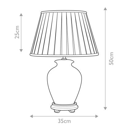 Elstead - Stolní lampa SOLING 1xE27/60W/230V
