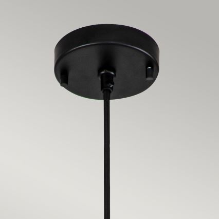 Elstead - Lustr na lanku ETOILE 1xE27/60W/230V pr. 17,8 cm černá