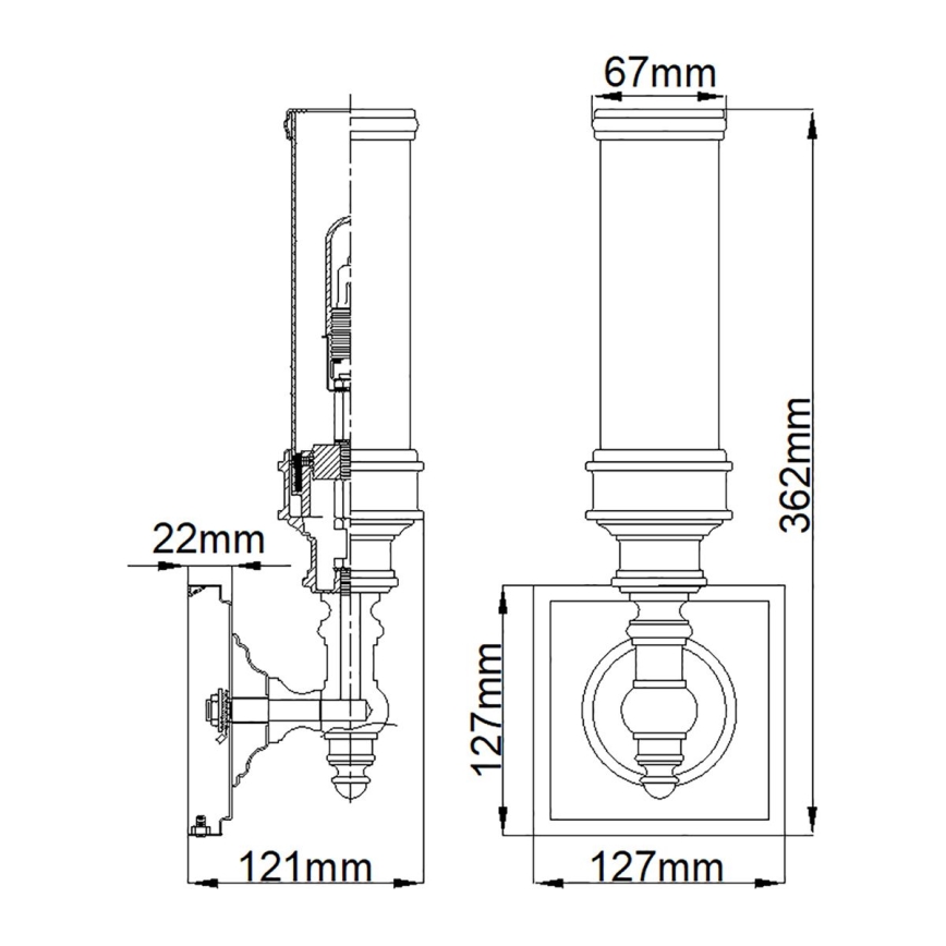 Elstead - LED Koupelnové svítidlo PAYNE 1xG9/3W/230V IP44  