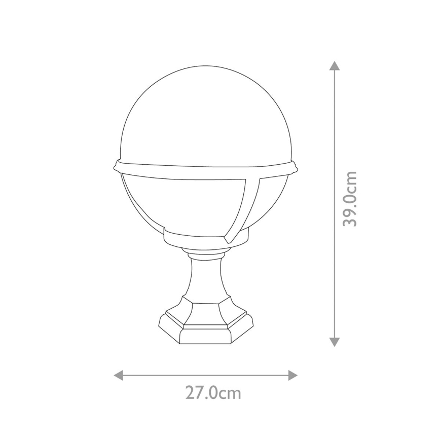 Elstead - Venkovní lampa GLENBEIGH 1xE27/100W/230V IP44