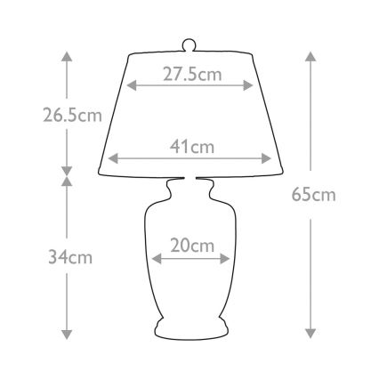 Elstead - Stolní lampa GOLD BIRDS 1xE27/60W/230V