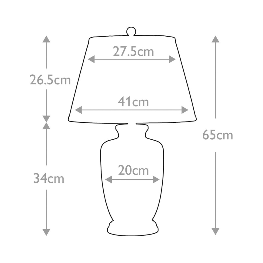 Elstead - Stolní lampa GOLD BIRDS 1xE27/60W/230V