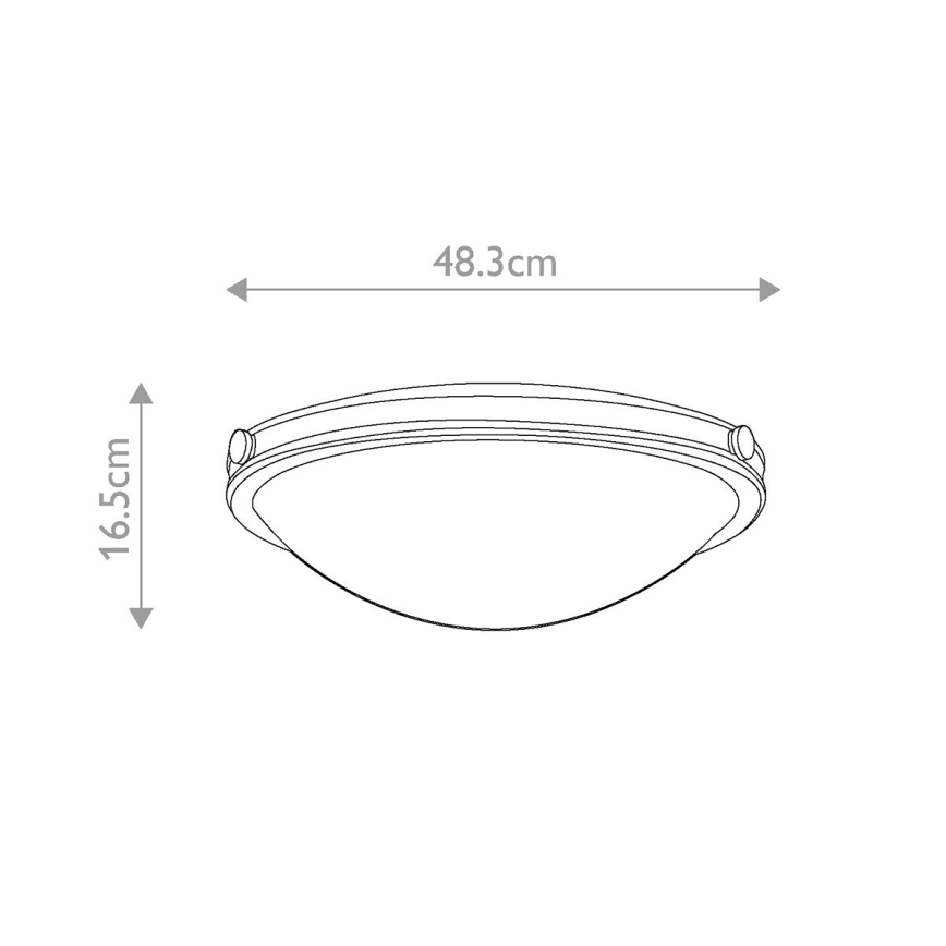 Elstead - Stropní svítidlo COLLIER 3xE27/60W/230V    