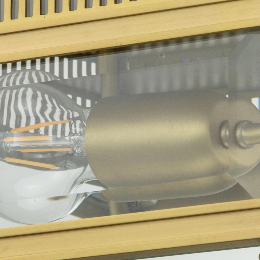 Elstead - Venkovní stropní svítidlo HOLBORN 2xE27/60W/230V IP44 zlatá