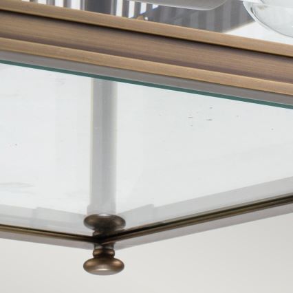 Elstead - Venkovní stropní svítidlo HOLBORN 2xE27/60W/230V IP44