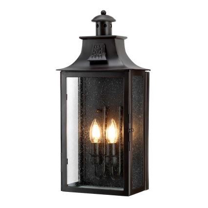 Elstead - Venkovní nástěnné svítidlo KENDAL 2xE14/60W/230V IP44
