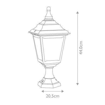 Elstead - Venkovní lampa KERRY 1xE27/100W/230V IP44   
