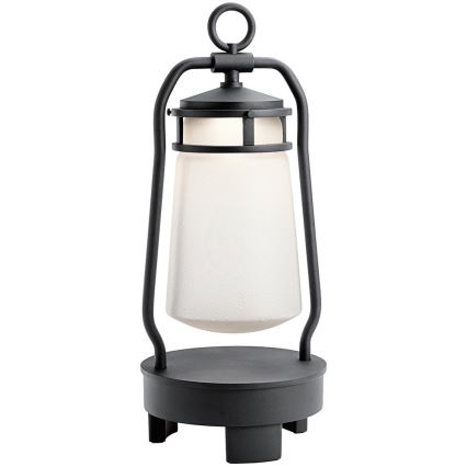 Elstead - Venkovní lampa s reproduktorem LYNDON 3W/230V IP44 8800 mAh