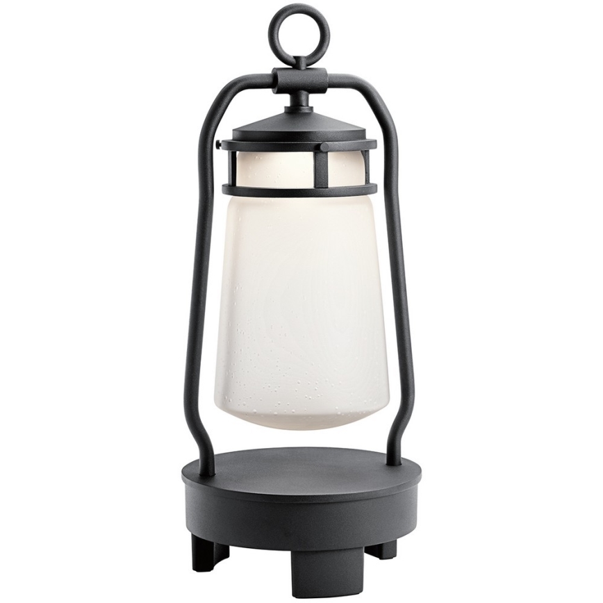 Elstead - Venkovní lampa s reproduktorem LYNDON 3W/230V IP44 8800 mAh