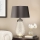 Elstead - LED Stolní lampa LENA 1xE27/40W/230V + 1xGU10/7W 74 cm šedá