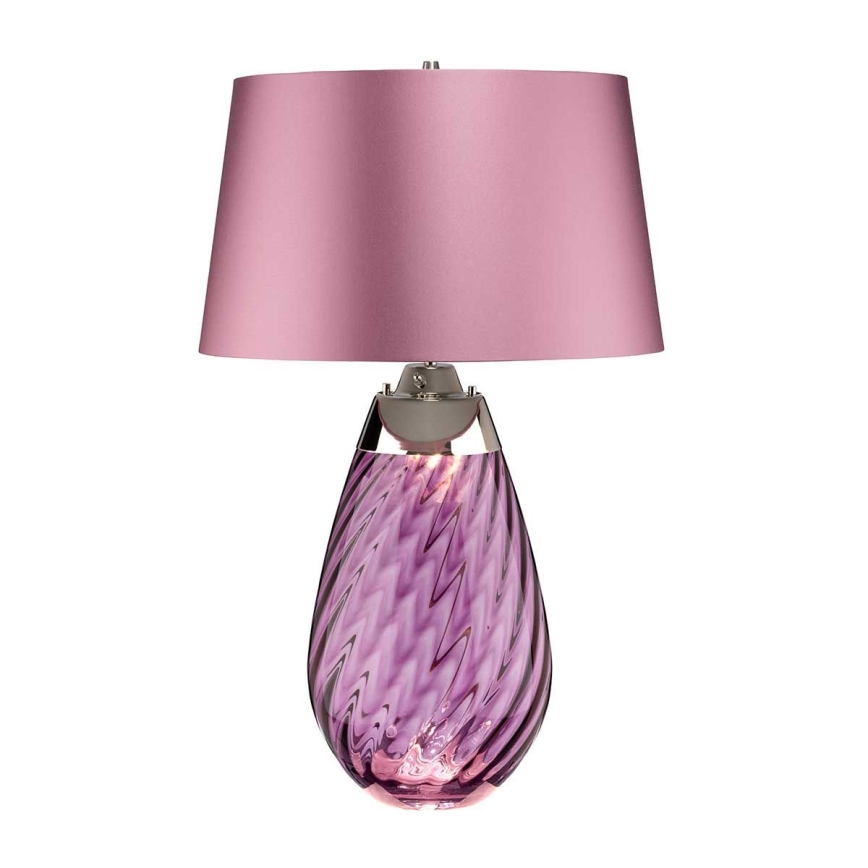 Elstead - LED Stolní lampa LENA 1xE27/40W/230V + 1xGU10/7W 74 cm růžová