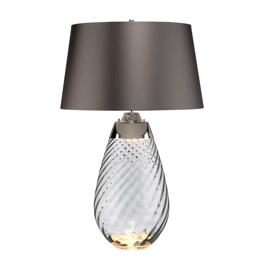 Elstead - LED Stolní lampa LENA 1xE27/40W/230V + 1xGU10/7W 74 cm šedá