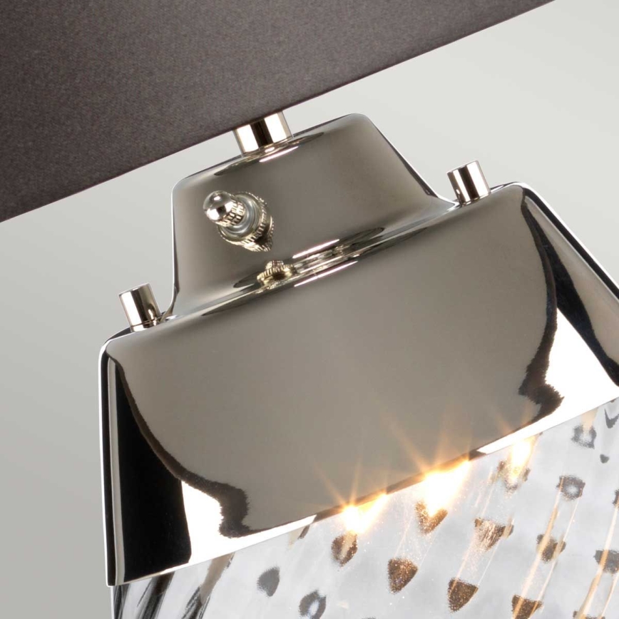 Elstead - LED Stolní lampa LENA 1xE27/40W/230V + 1xGU10/7W 74 cm šedá
