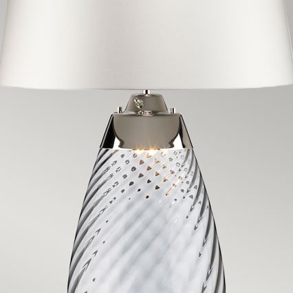 Elstead - LED Stolní lampa LENA 1xE27/60W/230V + 1xGU10/7W 60,5cm modrá/bílá