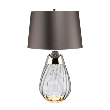 Elstead - LED Stolní lampa LENA 1xE27/60W/230V + 1xGU10/7W 60,5 cm šedá