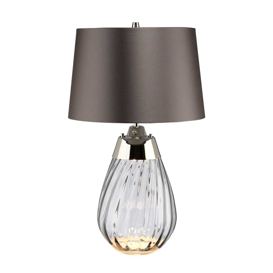 Elstead - LED Stolní lampa LENA 1xE27/60W/230V + 1xGU10/7W 60,5 cm šedá