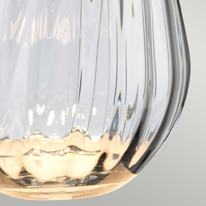 Elstead - LED Stolní lampa LENA 1xE27/60W/230V + 1xGU10/7W 60,5 cm šedá