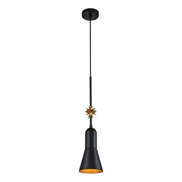 Elstead - Lustr na lanku ETOILE 1xE27/60W/230V pr. 13,3 cm černá