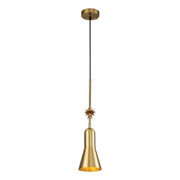 Elstead - Lustr na lanku ETOILE 1xE27/60W/230V pr. 13,3 cm zlatá