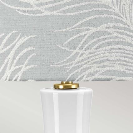 Elstead - Stolní lampa MILO 1xE27/60W/230V šedá
