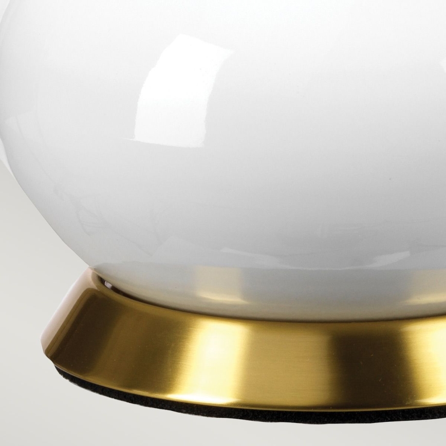 Elstead - Stolní lampa MILO 1xE27/60W/230V šedá