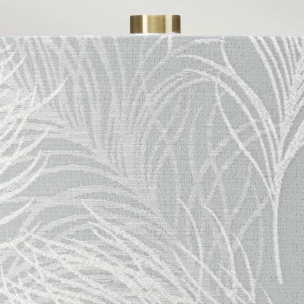 Elstead - Stolní lampa MILO 1xE27/60W/230V šedá