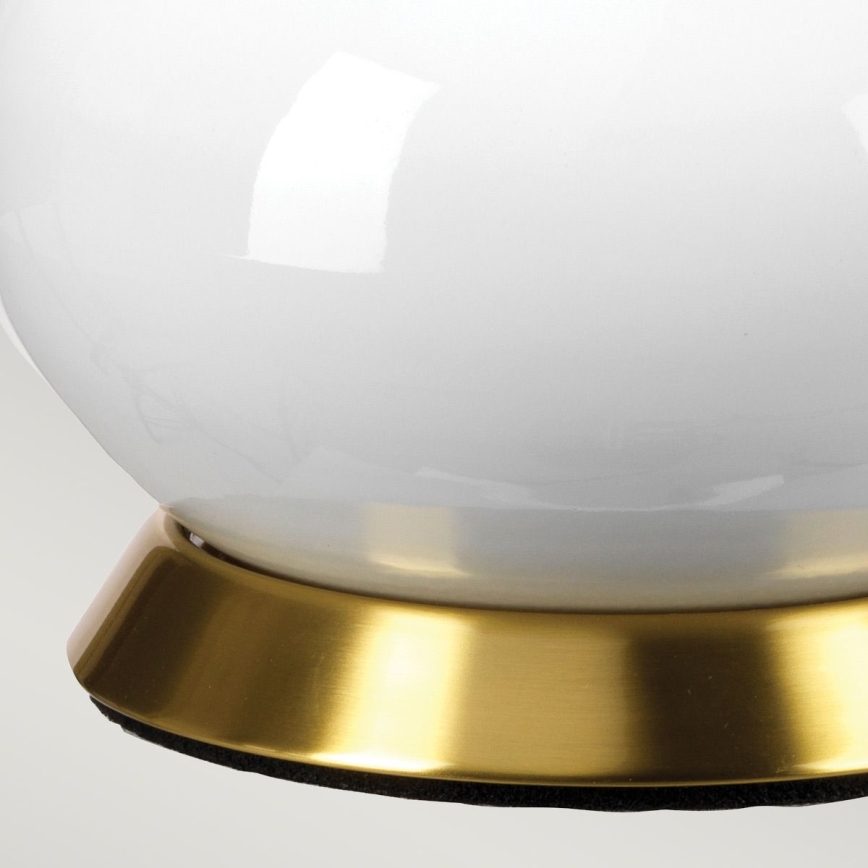 Elstead - Stolní lampa MILO 1xE27/60W/230V béžová