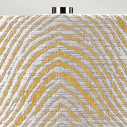 Elstead - Stolní lampa MILO 1xE27/60W/230V šedá/zlatá