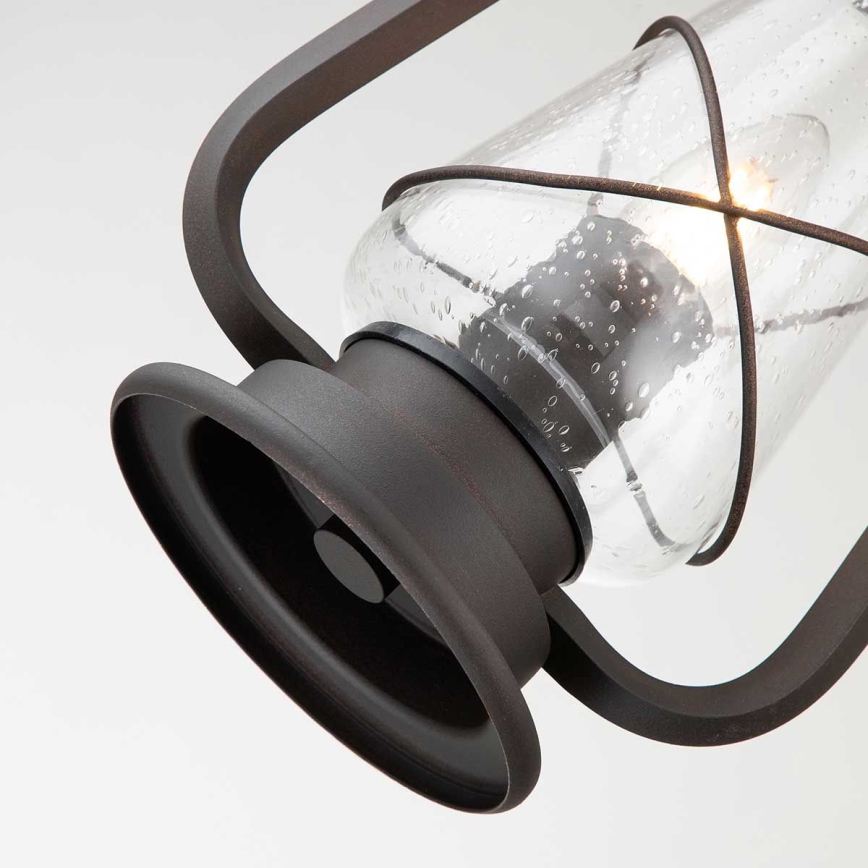 Elstead - Venkovní lustr na řetězu MINERS 1xE27/60W/230V IP44 bronzová