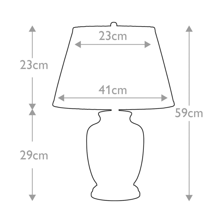Elstead - Stolní lampa MORRIS 1xE27/60W/230V