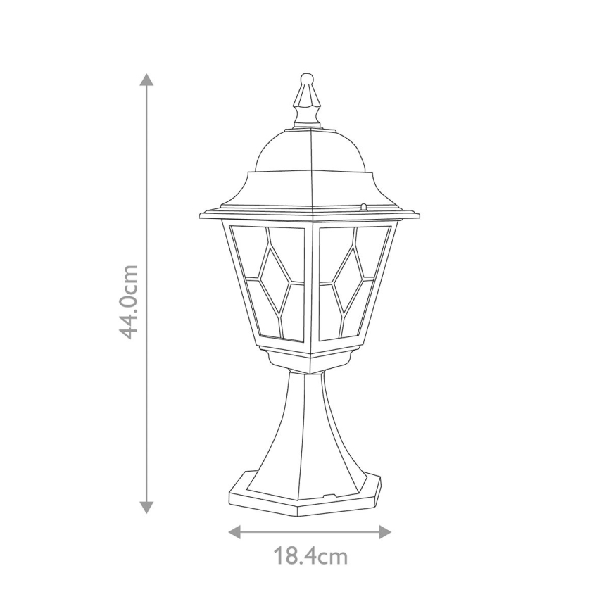 Elstead - Venkovní lampa NORFOLK 1xE27/100W/230V IP43   