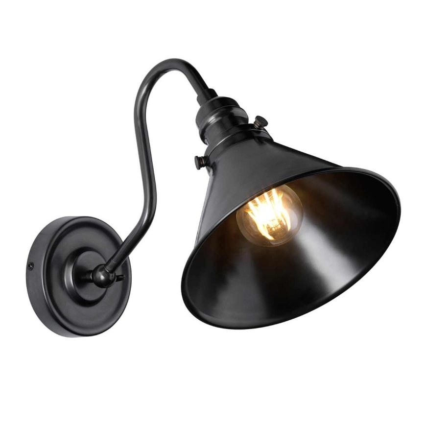 Elstead - Nástěnné svítidlo PROVENCE 1xE27/60W/230V černá